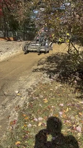 Catch basin and grading work