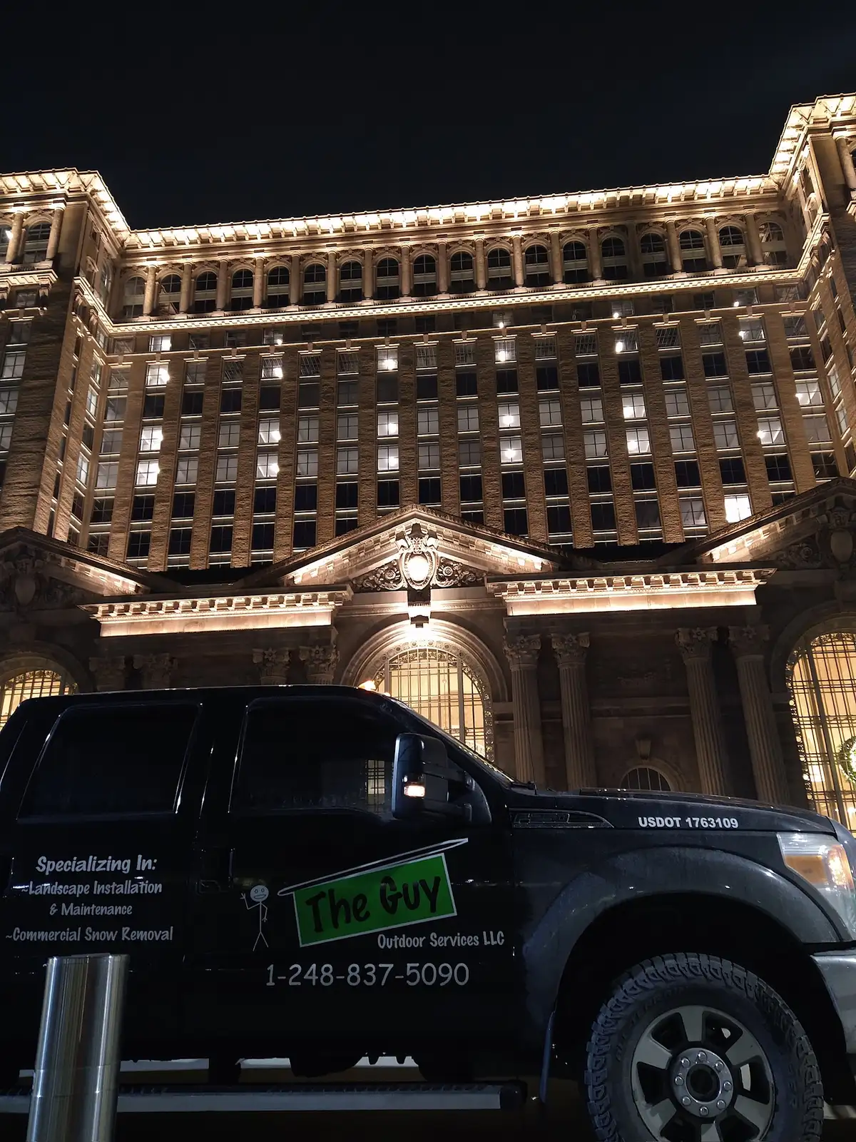 The Guy Outdoor Services team ready to serve Metro Detroit